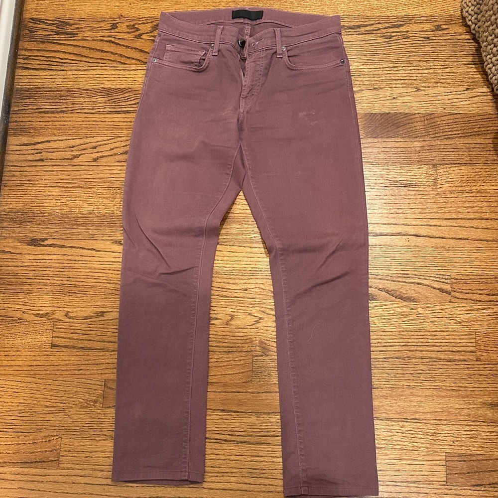 J Brand Tyler Red Jeans
